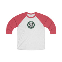 Load image into Gallery viewer, Chapman Wolfhounds Logo 3/4 Raglan Teacher Tee
