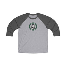 Load image into Gallery viewer, Chapman Wolfhounds Logo 3/4 Raglan Teacher Tee

