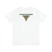 Load image into Gallery viewer, Dublin Jerome Marching Band Celtic &quot;I&#39;m With The Band&quot; Women&#39;s Jersey Short Sleeve Tee
