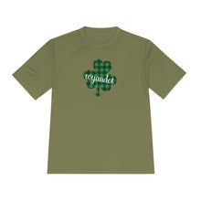 Load image into Gallery viewer, Wyandot Shamrock Adult Moisture-Wicking Unisex Tee
