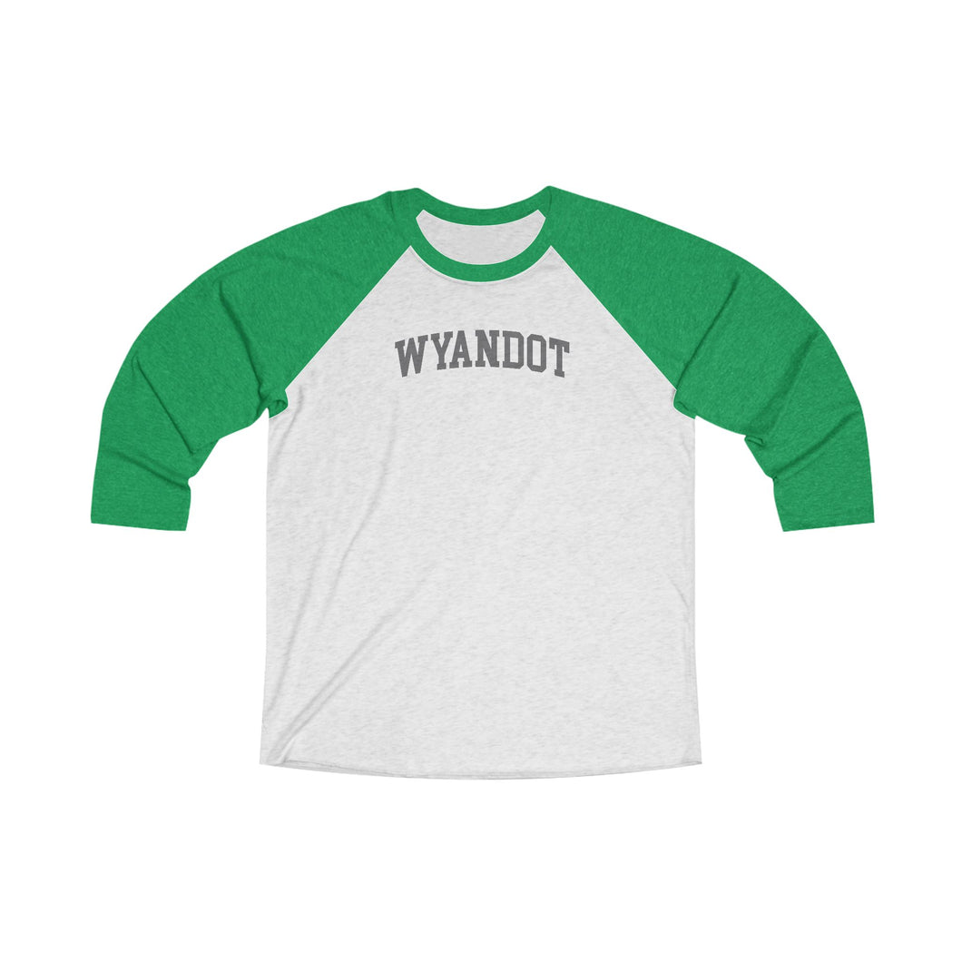 Wyandot Adult Raglan Tee - Super Soft Unisex Tri-Blend