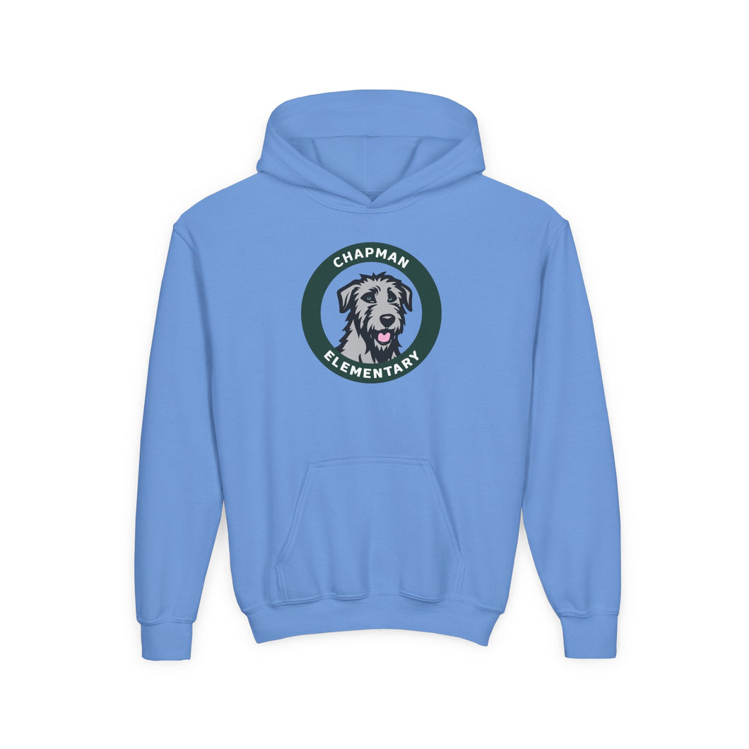 Chapman Round Logo Youth Hoodie
