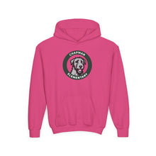 Load image into Gallery viewer, Chapman Round Logo Youth Hoodie
