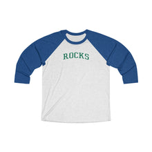 Load image into Gallery viewer, Sells Rocks ADULT Tri-Blend 3/4 Raglan Tee
