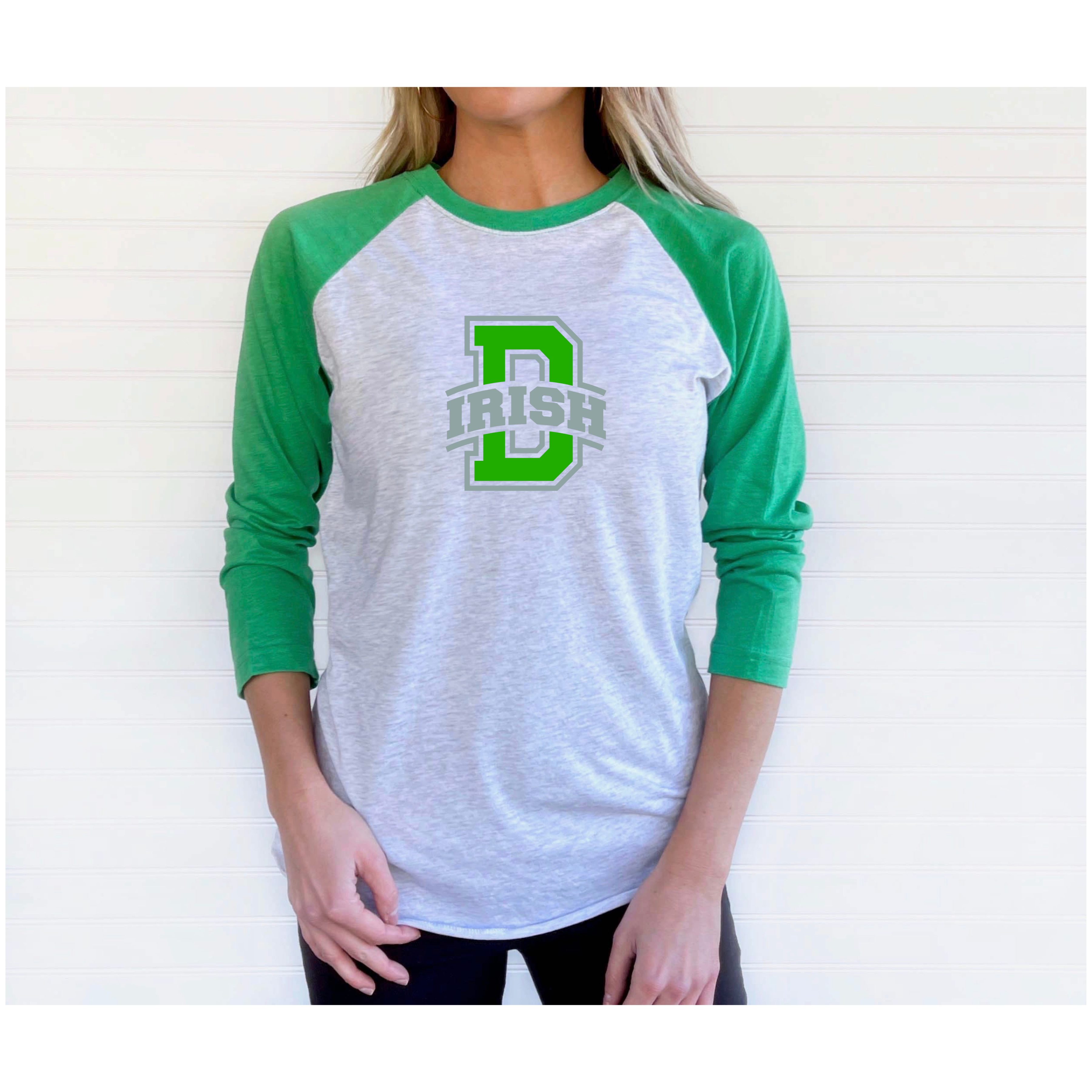 Davis Logo Adult Baseball Tee