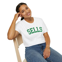 Load image into Gallery viewer, Sells Adult College Block Super Soft T-Shirt
