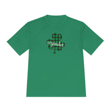Load image into Gallery viewer, Wyandot Shamrock Adult Moisture-Wicking Unisex Tee
