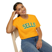 Load image into Gallery viewer, Sells Adult College Block Super Soft T-Shirt
