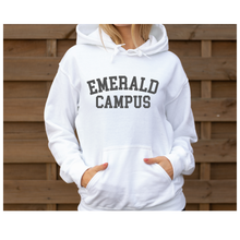 Load image into Gallery viewer, Emerald Campus Uisex Hooded Sweatshirt
