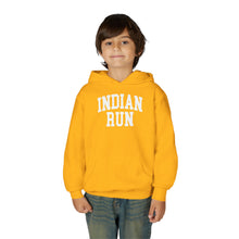 Load image into Gallery viewer, Indian Run Arch YOUTH Hoodie
