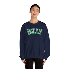Load image into Gallery viewer, Sells College Block Crewneck Sweatshirt
