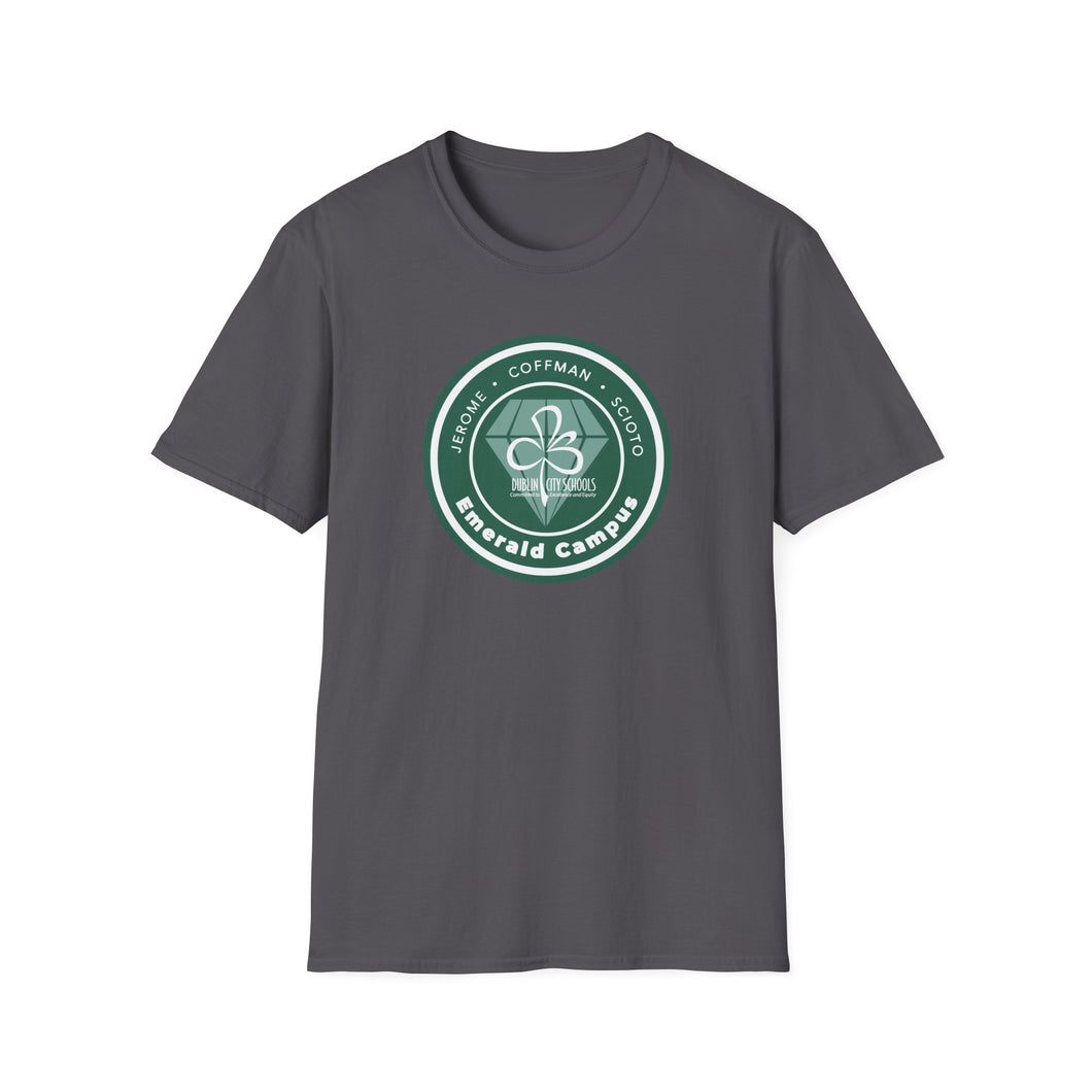 Emerald Campus Logo Softstyle T-Shirt