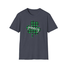 Load image into Gallery viewer, Pinney Plaid Shamrock Jersey Short Sleeve Tee
