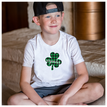 Load image into Gallery viewer, Wyandot Shamrock Youth Cotton Tee
