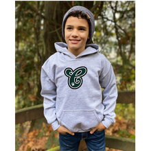 Load image into Gallery viewer, Chapman Letter Logo Youth Hoodie
