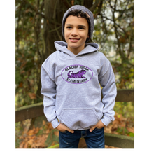 Load image into Gallery viewer, Glacier Ridge Youth Hoodie - Cozy and Stylish School Spirit Sweatshirt
