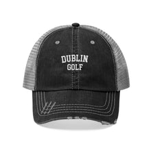 Load image into Gallery viewer, Dublin Golf Embroidered Collegiate Trucker Hat

