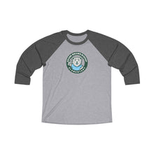 Load image into Gallery viewer, Bishop Elementary Logo-3/4 Raglan Teacher Tee
