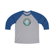 Load image into Gallery viewer, Bishop Elementary Logo-3/4 Raglan Teacher Tee
