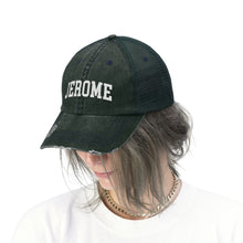Load image into Gallery viewer, Jerome Arch Embroidered Trucker Hat
