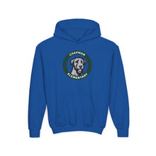Load image into Gallery viewer, Chapman Round Logo Youth Hoodie
