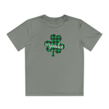 Load image into Gallery viewer, Wyandot Youth Shamrock Moisture Wicking Tee
