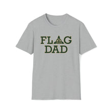 Load image into Gallery viewer, Dublin Jerome Marching Band Flag Dad Softstyle Tee
