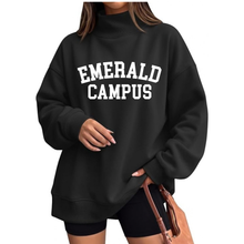 Load image into Gallery viewer, Emerald Campus Mockneck

