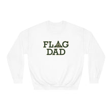 Load image into Gallery viewer, Dublin Jerome Marching Band Flag Dad Super Soft Crewneck Sweatshirt
