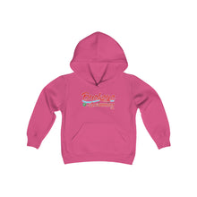 Load image into Gallery viewer, Buckeye Swimming Youth Super Soft Hooded Sweatshirt
