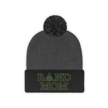 Load image into Gallery viewer, Dublin Jerome Marching Band Mom Embroidered Pom Pom Beanie
