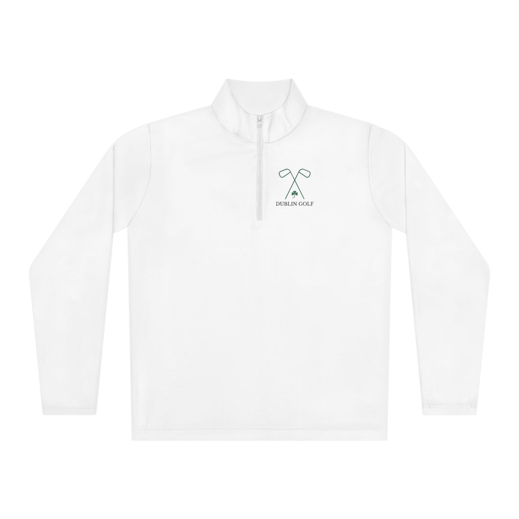 Dublin Golf Logo Quarter-Zip Pullover