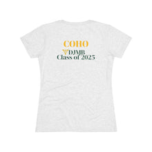 Load image into Gallery viewer, COHO Dublin Jerome Marching Band Senior Mom Women&#39;s Triblend Tee
