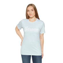 Load image into Gallery viewer, Dublin Jerome Marching Band Script Women&#39;s Jersey Short Sleeve Tee
