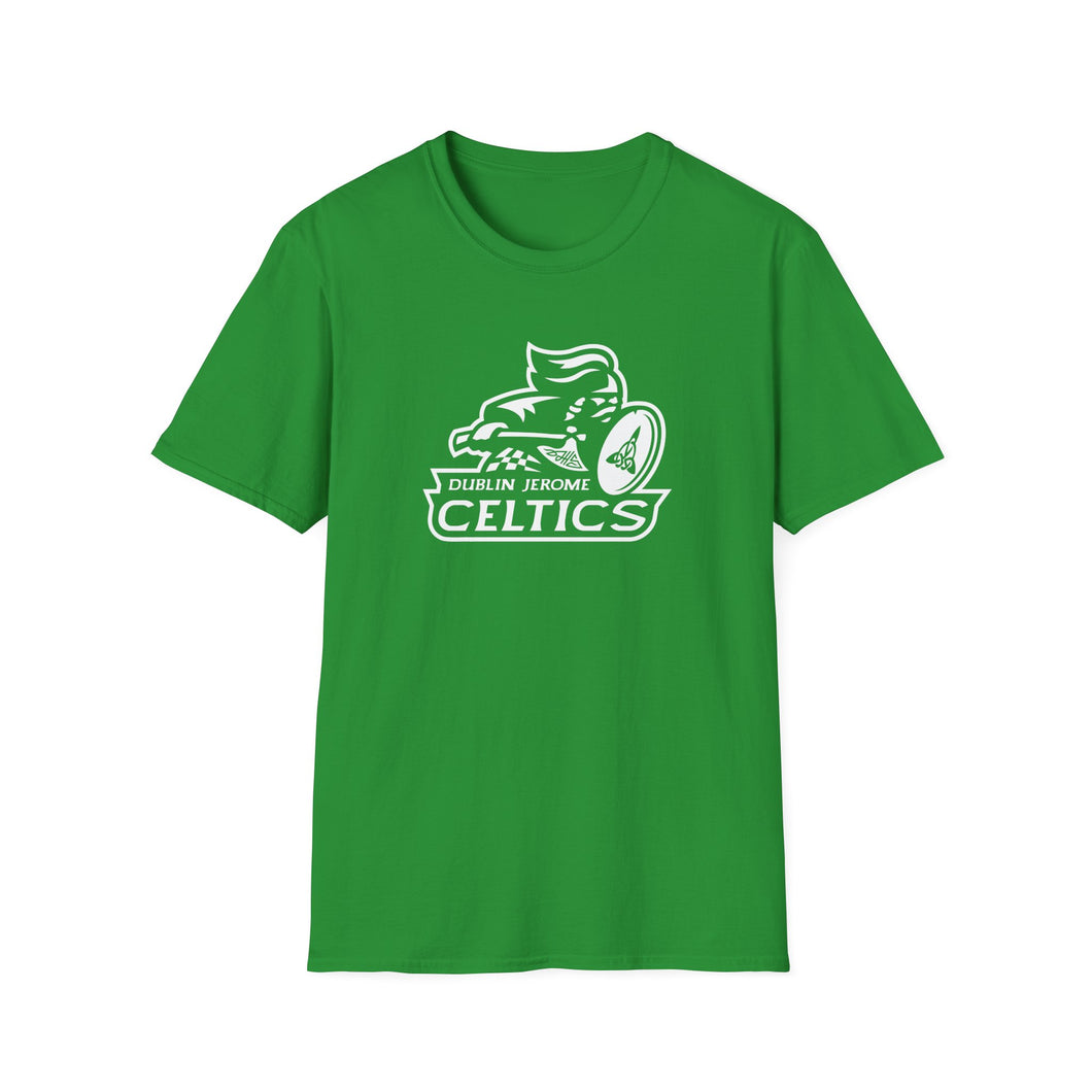 Jerome Celtics White Logo Softstyle T-Shirt