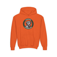 Load image into Gallery viewer, Chapman Round Logo Youth Hoodie
