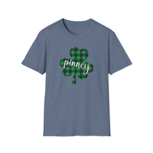 Load image into Gallery viewer, Pinney Plaid Shamrock Jersey Short Sleeve Tee
