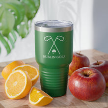 Load image into Gallery viewer, Dublin Golf Logo Ringneck Tumbler, 30oz
