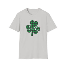 Load image into Gallery viewer, Sells Plaid Shamrock ADULT Super Soft T-Shirt
