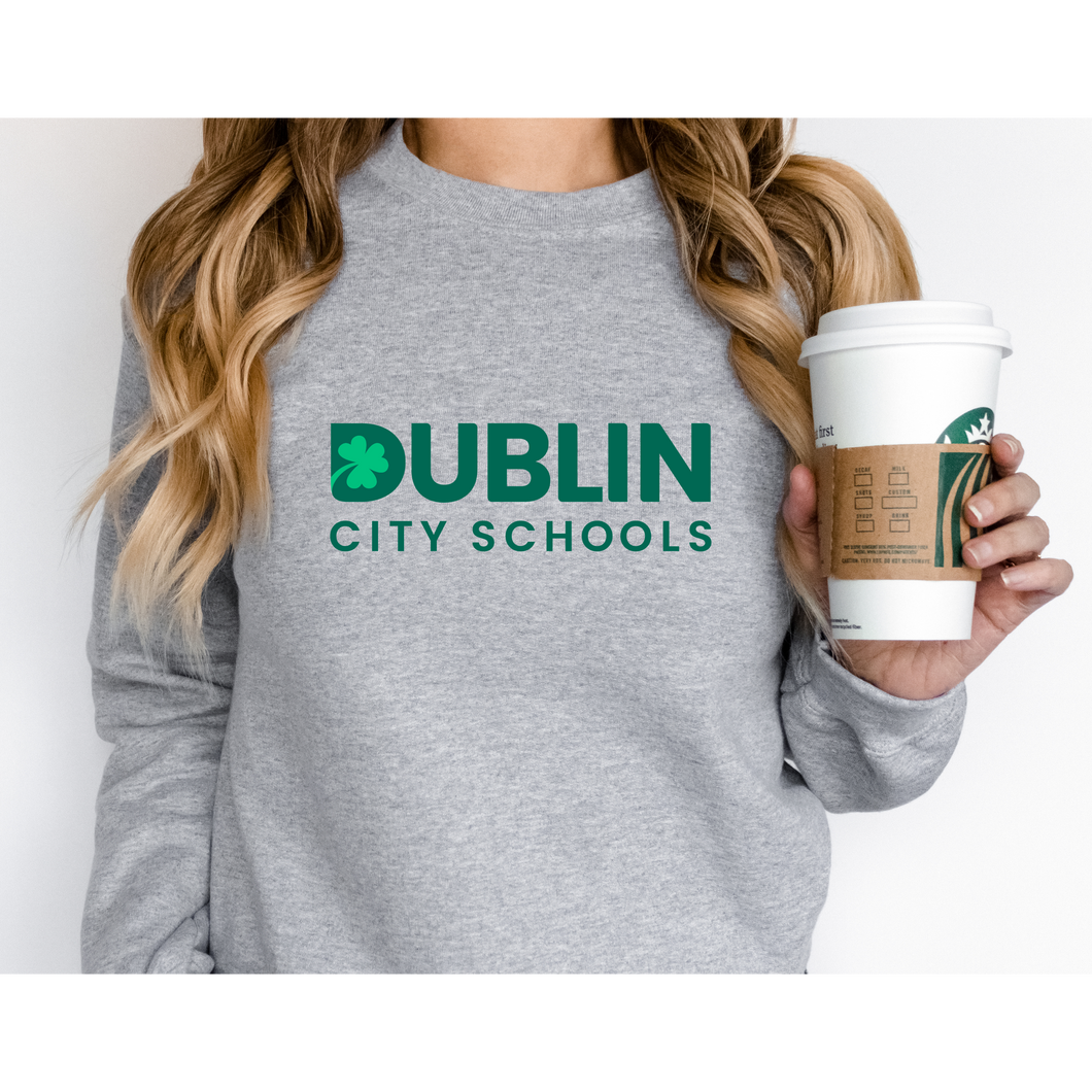 Dublin City Schools New Logo Crewneck Sweatshirt