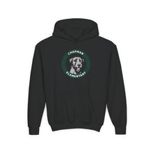Load image into Gallery viewer, Chapman Round Logo Youth Hoodie
