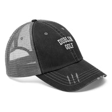 Load image into Gallery viewer, Dublin Golf Embroidered Collegiate Trucker Hat

