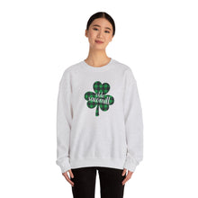 Load image into Gallery viewer, Olde Sawmill Plaid Shamrock Adult Super Soft Crewneck Sweatshirt
