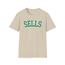 Load image into Gallery viewer, Sells Adult College Block Super Soft T-Shirt
