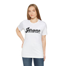 Load image into Gallery viewer, Dublin Jerome Marching Band Script Women&#39;s Jersey Short Sleeve Tee
