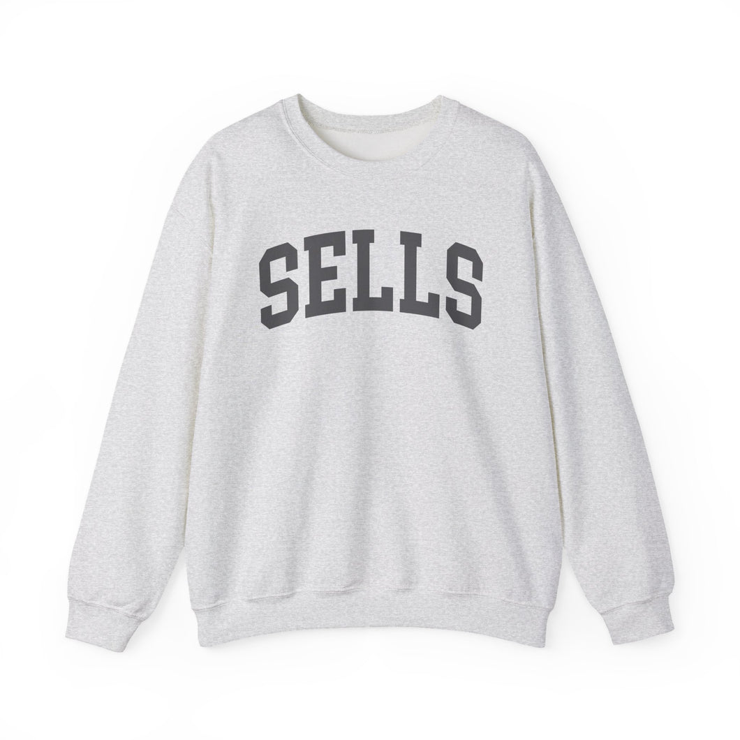 Sells Adult Crewneck Sweatshirt