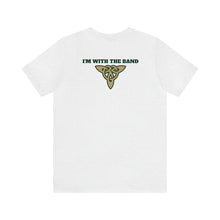 Load image into Gallery viewer, Dublin Jerome Marching Band Celtic &quot;I&#39;m With The Band&quot; Women&#39;s Jersey Short Sleeve Tee
