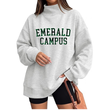 Load image into Gallery viewer, Emerald Campus Mockneck
