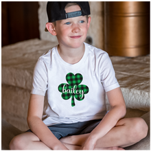 Load image into Gallery viewer, Bailey YOUTH Shamrock Tee
