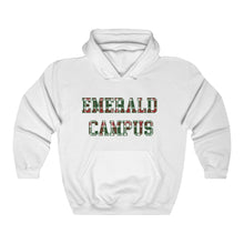 Load image into Gallery viewer, Emerald Campus Plaid Adult Hooded Sweatshirt
